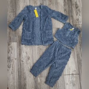 SHEIN Blue Kids Matching Set
